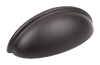 Builder's Choice 3'' c.c. Cup Pull Oil Rubbed Bronze 03652-OB in Oil Rubbed Bronze