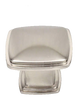 Builder's Choice 1-1/4'' Square Knob Satin Nickel 05253-15 in Satin Nickel