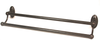 Classic Traditional Bath 24'' Double Towel Bar A8025-24-BARC