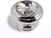 Swarovski Crystal 1 1/4'' Crystal Knob C211-CLR/PC