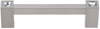 Contemporary II Crystal 4'' Crystal Pull C718-4-SN