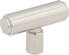 Regent's Park Clarence T-Knob 2 Inch Polished Nickel TK3111PN
