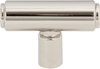 Regent's Park Clarence T-Knob 2 Inch Polished Nickel TK3111PN