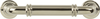 Morris Cranford Pull 3 3/4 Inch Polished Nickel TK3141PN