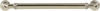 Morris Cranford Pull 7 9/16 Inch Polished Nickel TK3144PN