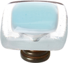 Reflective Light Aqua Knob with Base K-702