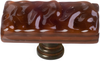Glacier Woodland Brown Long Knob with Base LK-209