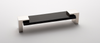 Affinity Black Pull with Polished Nickel Base P-1203-PN
