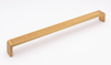 Brushed 12” Pull in Satin Brass P-2001-12-SB