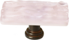 Skinny Glacier Rose Long Knob with Base SLK-228