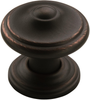 Revitalize 1-1/4'' diam Oil-Rubbed Bronze Cabinet Knob BP55341