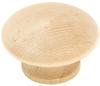 Everyday Heritage 1-1/2'' diam Unfinished Cabinet Knob BP813WD
