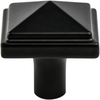 Rhapsody Black Pyramid Knob 3049-155-P