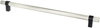 Radial Reign 12'' CC Brushed Nickel Bar and Matte Black Posts Appliance Pull 5071-4BPN55-P