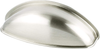 Euro Moderno 64mm CC Brushed Nickel Cup Pull 9710-1BPN-P