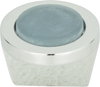 Spa Blue Round Knob 1 1/4'' Polished Chrome 229-BLU-CH