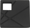 Modernist Left Square Knob 1 1/2'' Matte Black 251L-BL