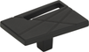 Modernist Right Knob 1 3/4'' Matte Black 252R-BL