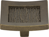 Primitive Square Knob 1 1/2'' Burnished Bronze 270-BB