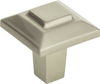 Trocadero Small Square Knob 1'' Brushed Nickel 283-BRN