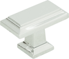 Sutton Place Rectangle Knob 1 7/16'' Polished Chrome 290-CH