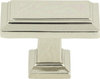 Sutton Place Rectangle Knob 1 7/16'' Polished Nickel 290-PN