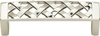 Lattice Pull 3'' cc Polished Nickel 310-PN