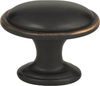 Austen Oval Knob 1 5/16'' Venetian Bronze 316-VB