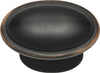 Austen Oval Knob 1 5/16'' Venetian Bronze 316-VB