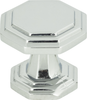 Dickinson Octagon Knob 1 1/4'' Polished Chrome 319-CH