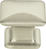 Alcott Square Knob 1 1/4'' Brushed Nickel 322-BRN