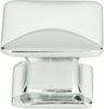 Alcott Square Knob 1 1/4'' Polished Chrome 322-CH