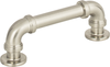 Steam Punk Pull 3'' cc Brushed Nickel 367-BRN