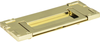 Campaign L-Bracket Drop Pull 3'' cc Polished Brass 380-PB
