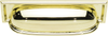 Campaign Rope Cup Pull 3 3/4'' cc Polished Brass 383-PB