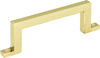 Campaign Bar Pull 3'' cc Polished Brass 384-PB