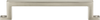 Campaign Bar Pull 5 1/16'' cc Brushed Nickel 386-BRN