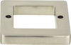Tableau Square Base 1 7/16'' Brushed Nickel 392-BN