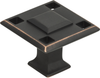 Craftsman Modern Square Knob 1 5/16'' Venetian Bronze 4007-VB