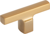 Reeves T-Knob 2 3/4'' Warm Brass A521-WB