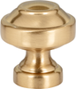 Malin Knob 1 1/8'' Warm Brass A640-WB