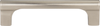 Whittier Pull 3 3/4'' cc Brushed Nickel A652-BRN