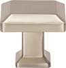 Sweetbriar Lane Square Knob 1 1/4'' Brushed Nickel A660-BRN