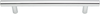 Linea Rail Pull 6 5/16'' cc Polished Chrome A820-CH