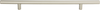 Linea Rail Pull 9 1/16'' cc Brushed Nickel A821-BN