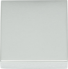 Thin Square Knob 1 1/4'' Polished Chrome A833-CH