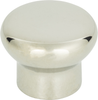 Stainless Steel Round Knob 1 1/4'' Polished A856-PS