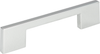 Thin Square Pull 5 1/16'' cc Polished Chrome A867-CH