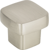 Chunky Knobs Chunky Square Knob Small 1'' Brushed Nickel A908-BN