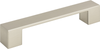 Wide Square Pull 5 1/16'' cc Brushed Nickel A919-BN
